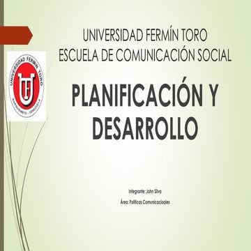 JOHN SILVA PÉREZ POLÍTICAS