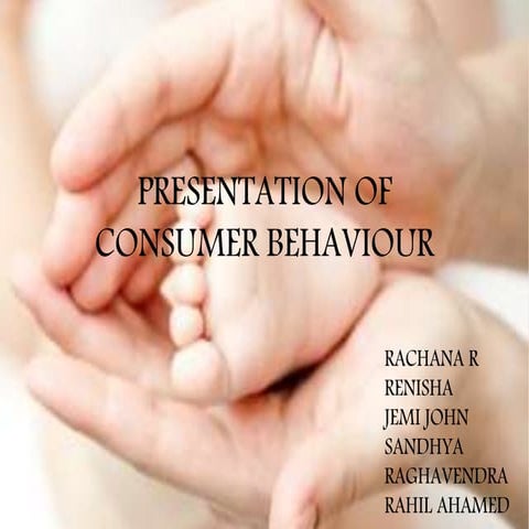 Johnson and Johnson Consumer Behaviour