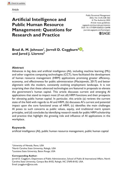 The Impact of Artificial intellignence on human resource development.pptx