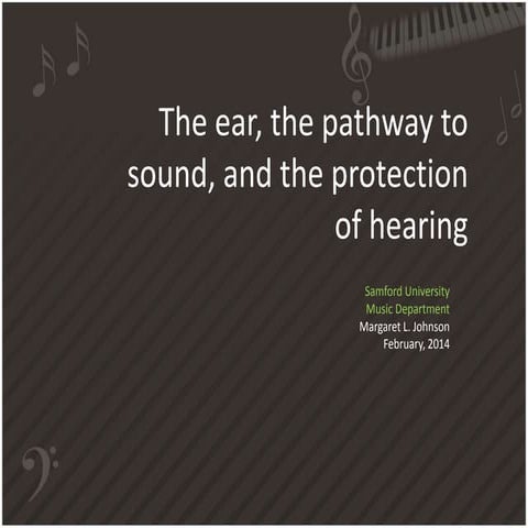 Protecting your Hearing