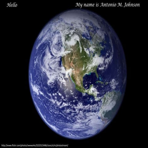 Johnson Antonio presentation ruff draft