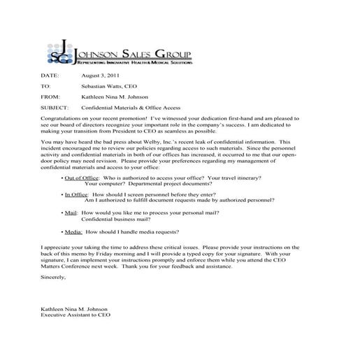 Professional Business Writing