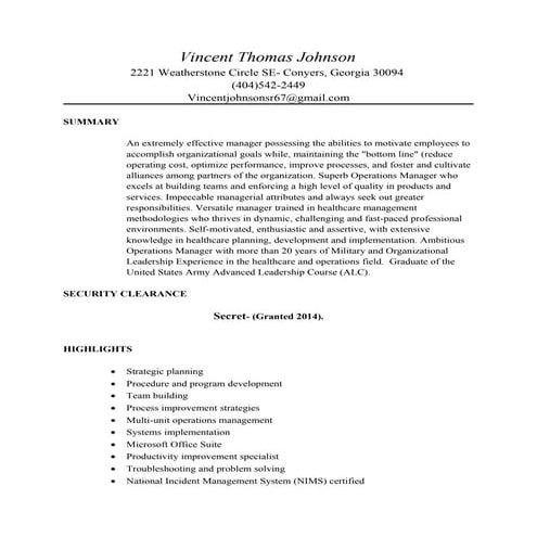Resume Harris JR September 2016 | DOCX