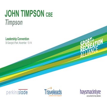 John Timpson presentation