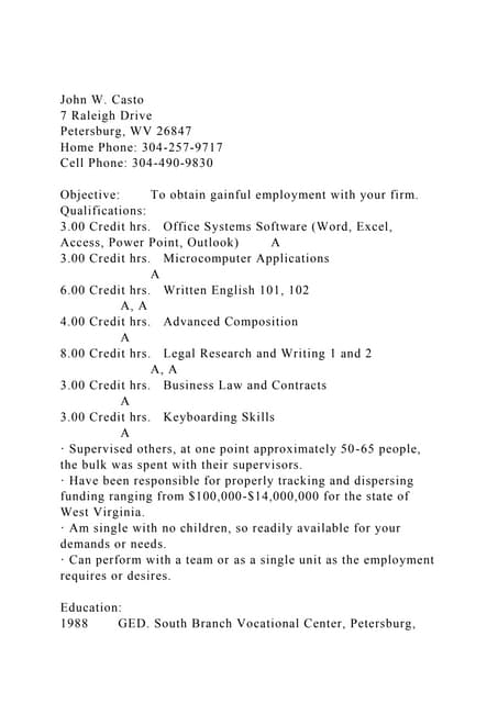 Justin Lambert Resume 1 PDF - Johnw 221026055236 17a5e93c Thumbnail 