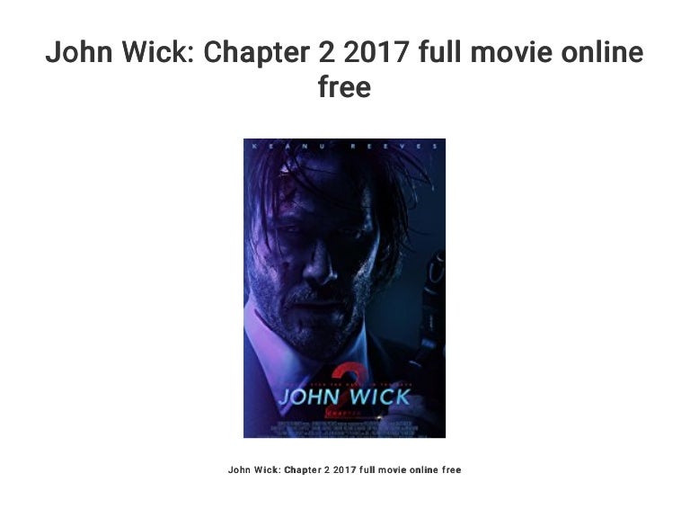 John Wick Chapter 2 2017 Full Movie Online Free
