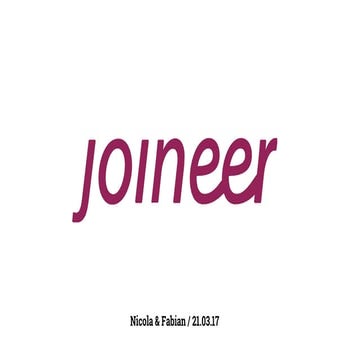 Joineer –Entrepreneurship-Einführungsreferate 2017