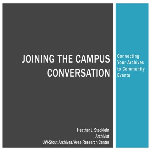 Joining The Campus Conversation | PDF