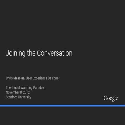 Joining the conversation | PDF