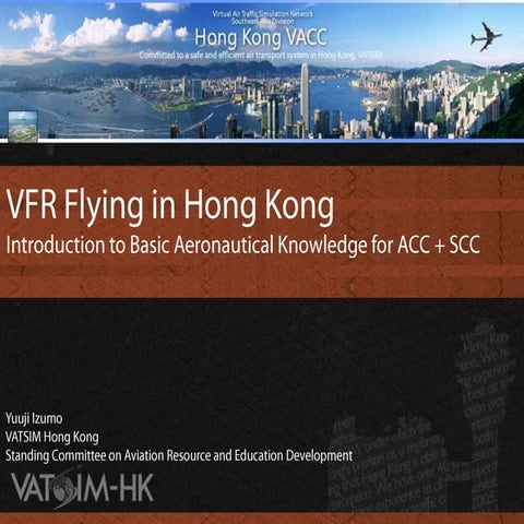 VFR Flying in Hong Kong 