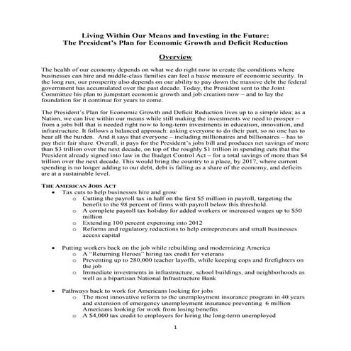 Joint Committee Report: Fact Sheet