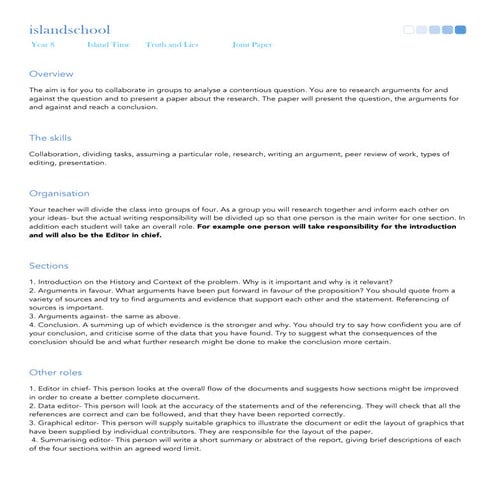 Joint discussion paper | PDF