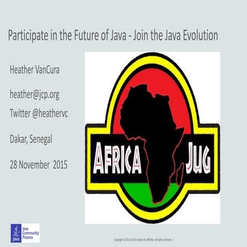 Join the Java Evolution Africa
