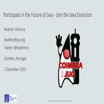 Join the Java Evolution Coimbra