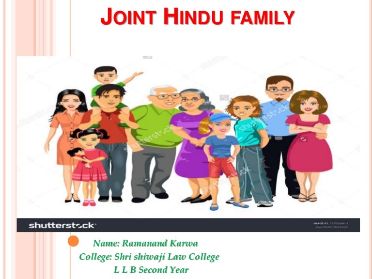 Joint hindu family