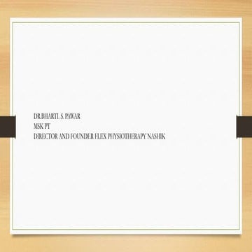 JOINT MOBILTY IN PHYSIOTHERAPY  PPT FILES