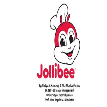 Jollibee Space Matrix, BCG Matrix, Positioning Map