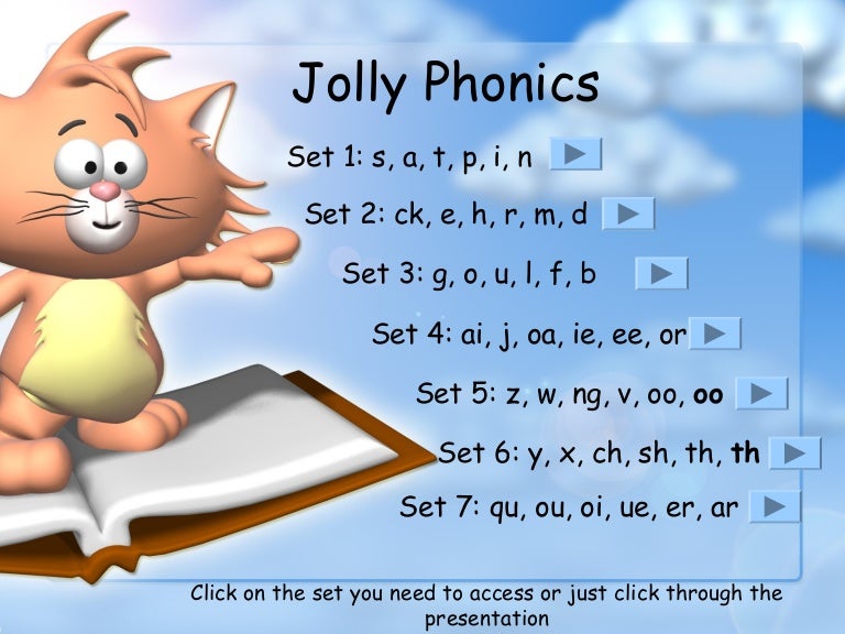 Printable Jolly Phonics Sound