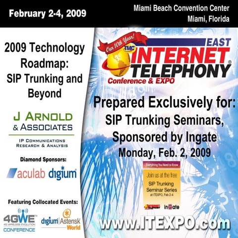 Jon Arnold Associates - SIP Trunking Presentation Survival ...