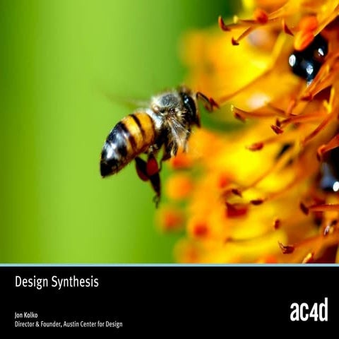 Interaction12 Workshop by Jon Kolko: Design Synthesis