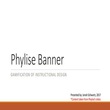 STC Summit 2017 - Gamification of ID Recap