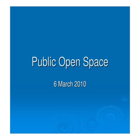 CitySpeak X: Green City. Cool City: Jonathan Mckinley - Rising expectations f...