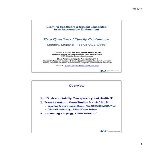 #HCAQofQ DrJonathan B Perlin