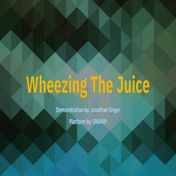 Jonathan Singer - Wheezing The Juice.pdf