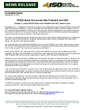 NYISO Board Announces New President...