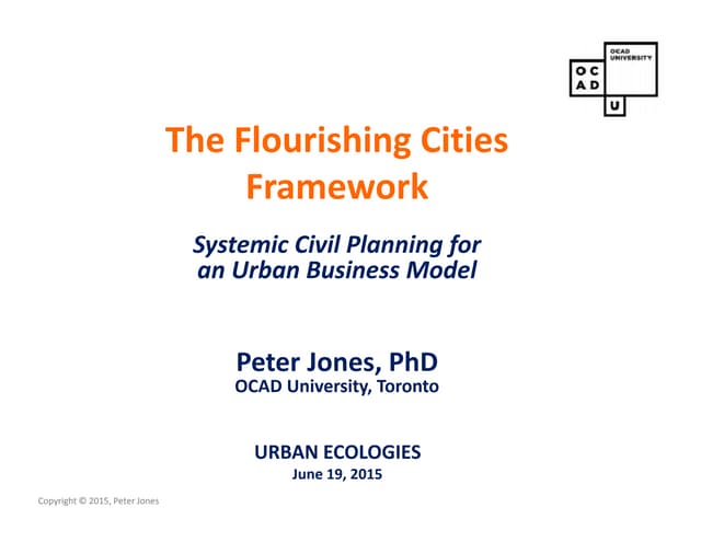 The Flourishing Cities FrameworkS...