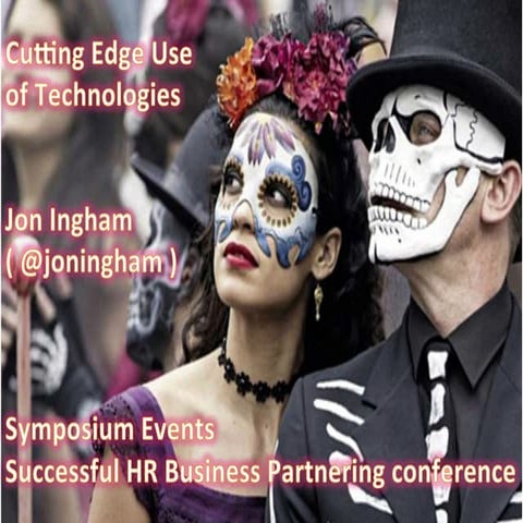 Cutting Edge Technologies for HR Business Partners