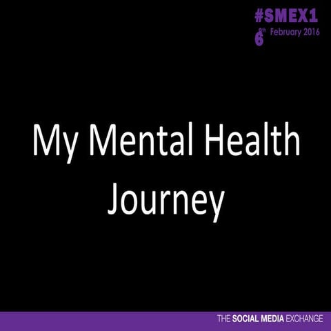 Jonny Benjamin #SMEX16 Lightning Talk