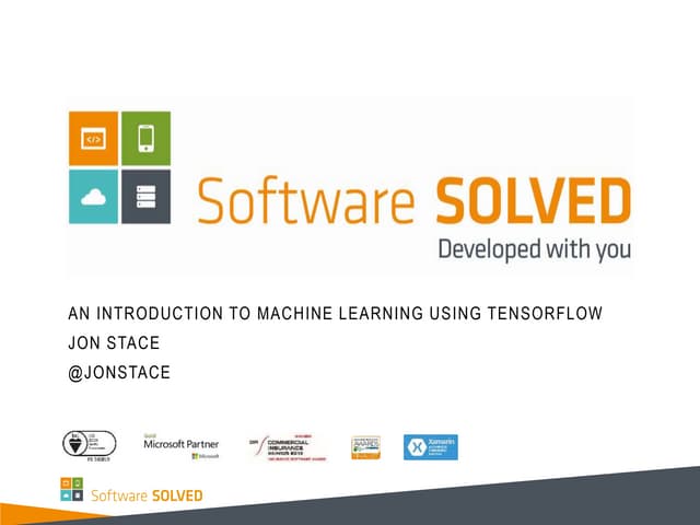Conf 2018 Track 2 - Machine Learning with TensorFlow