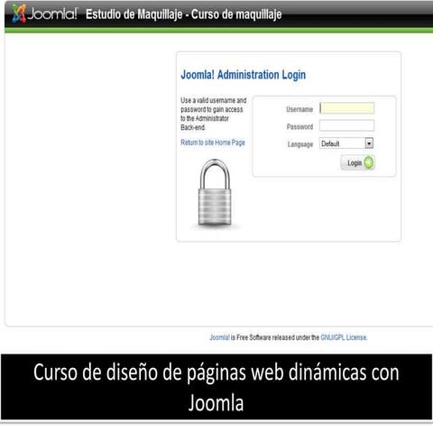 Curso de Joomla