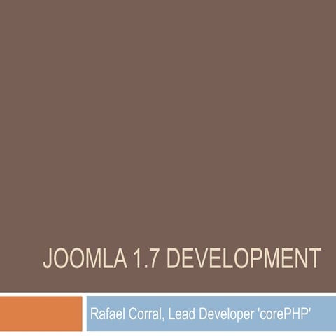 Joomla17development