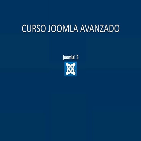Joomla 3.0 avanzado