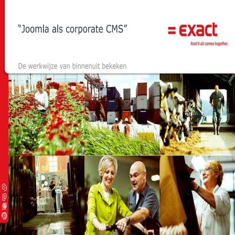Joomla als corporate cms - Ebo Eppenga