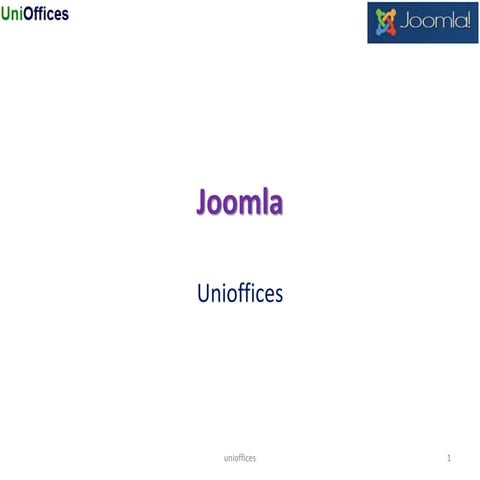 Joomla design
