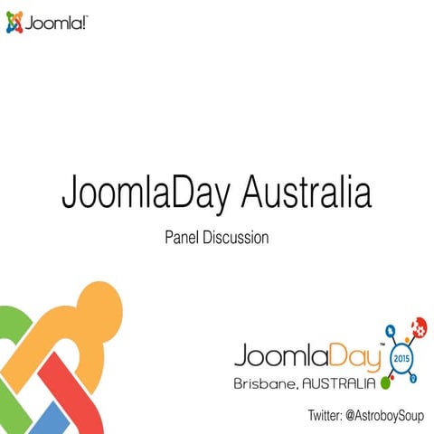 JoomlaDay Australia 2015 Discussion Panel