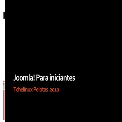 Joomla! para iniciantes - Djonatan Buss, Jerônimo Medina Madruga