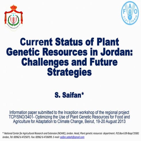 Status of ICT structure, infrastructure and applications existed to manage an...