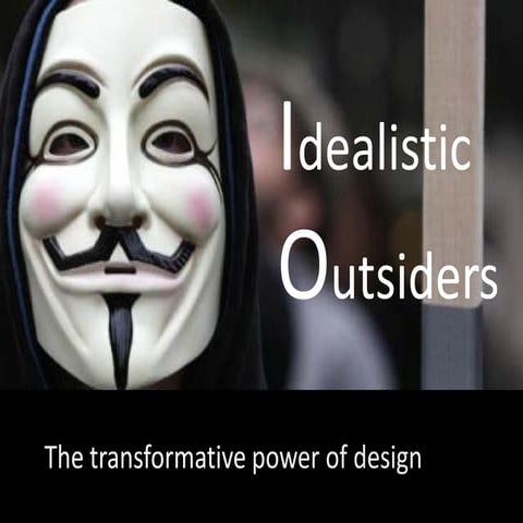 HCDI seminar: Patrick Jordan - DESIGN FOR A BETTER LIFE - What Should We Do?