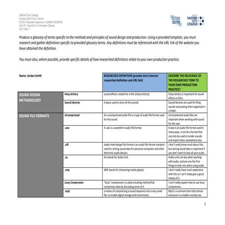 Jordan smith ig2 task 1 work sheet v2