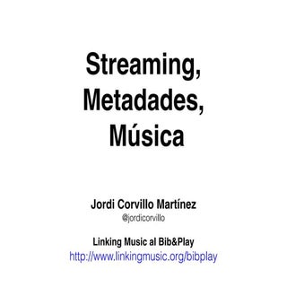 Qualitat de les metadades de les pl...