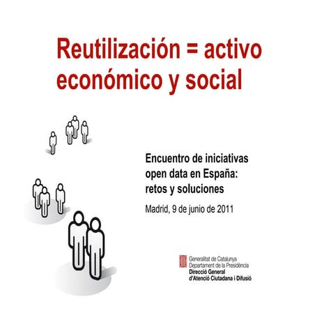 Reutilización = activo económico y social