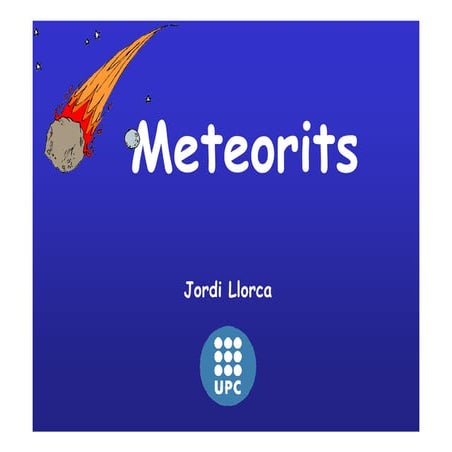 Jordi Llorca "Meteorits"