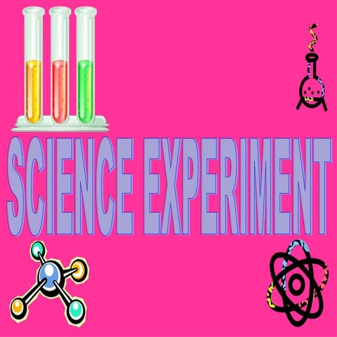 Jordan's science experiment