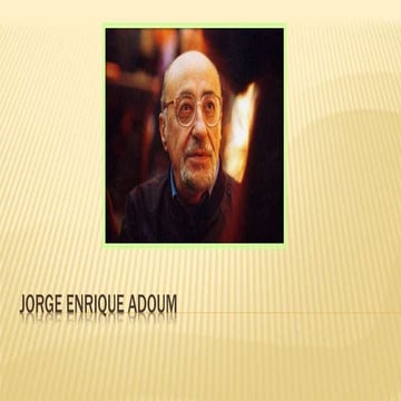 Jorge enrique-adoum | PPTX