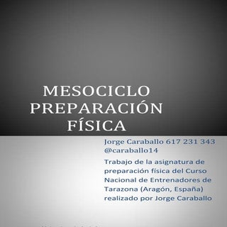 Planificación Mesociclo Jorge carab...
