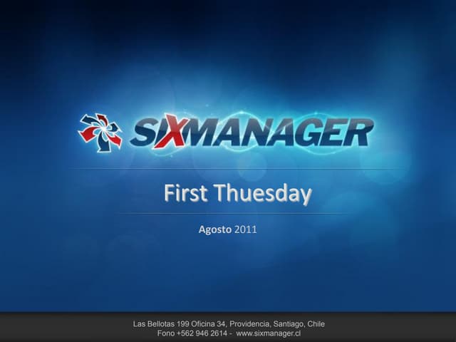 Jorge palma   six manager
